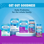 Digestive Advantage probiotic gummies side label ingredients view