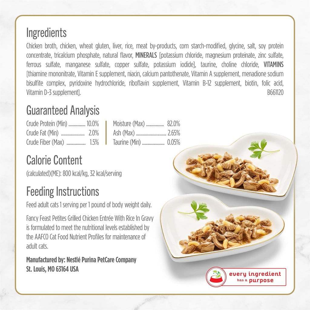 Fancy Feast cat food textured gravy closeup