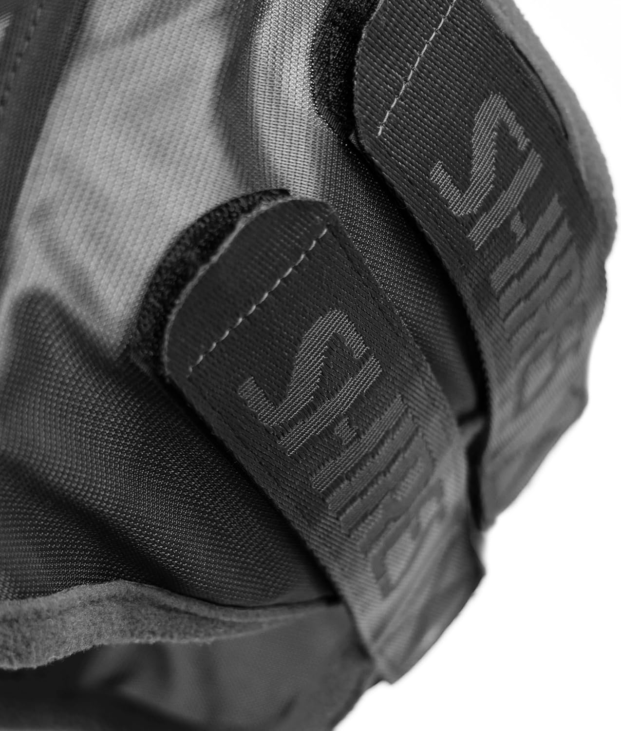 Secure hook and loop straps on Shires FlyGuard Pro horse mask