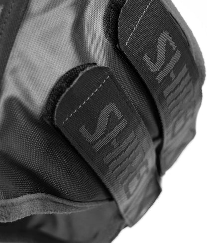 Secure hook and loop straps on Shires FlyGuard Pro horse mask