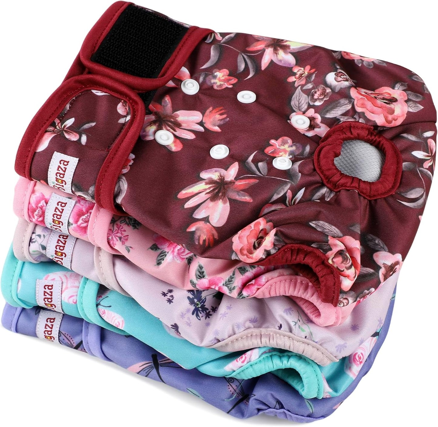 Washable Reusable Female Dog Diapers(5 Pack) Small Medium Large Doggie Puppy & Doggy Dog Diaper, Period Panties in Heat Small - Image 9
