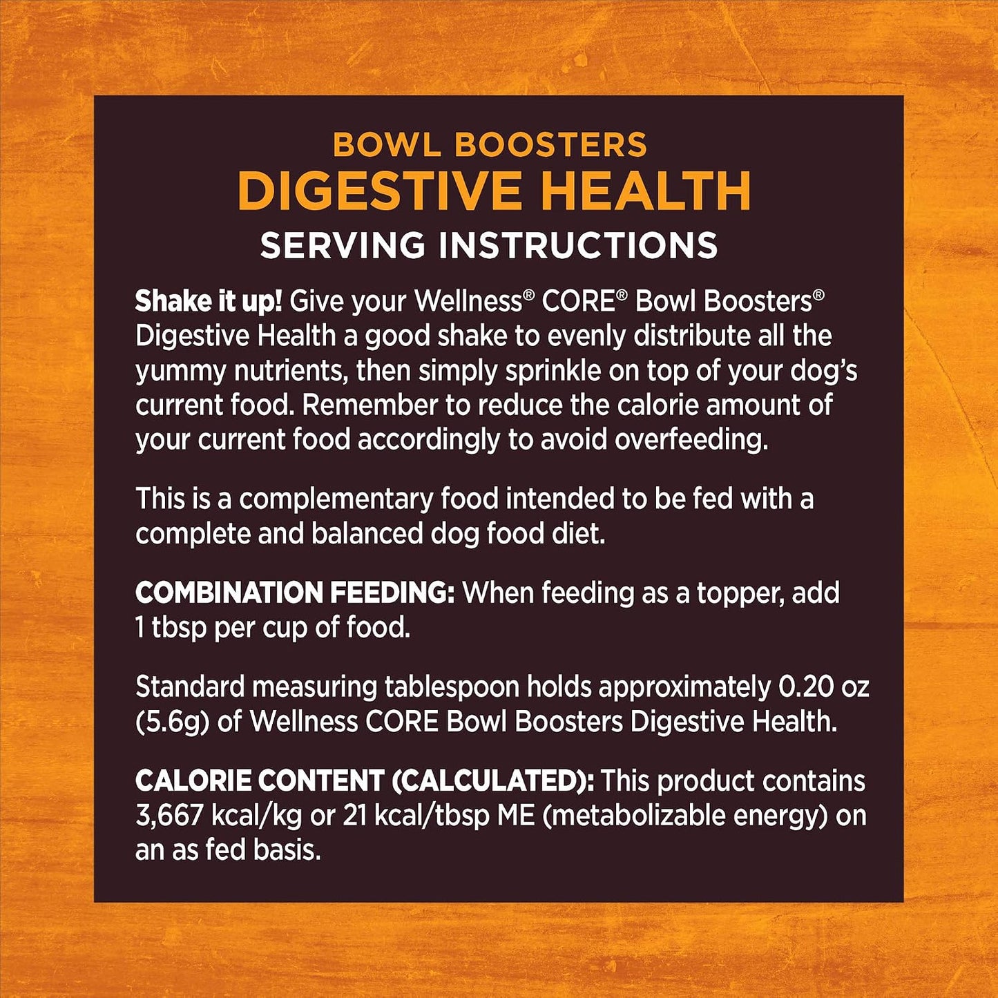 Wellness Bowl Boosters Digestive Health Dog Food Topper with Freeze Dried Pieces for Small, Medium, and Large Breeds, Sensitive Stomach, Grain Free, Natural, Chicken Recipe, 4 oz Bag - Image 9