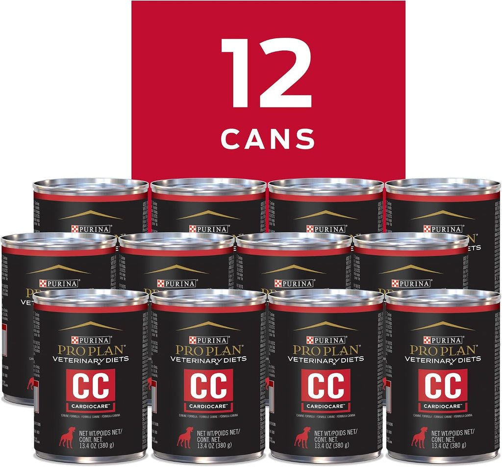 Authentic imported Purina cardiac protection blend canned food for adult dogs