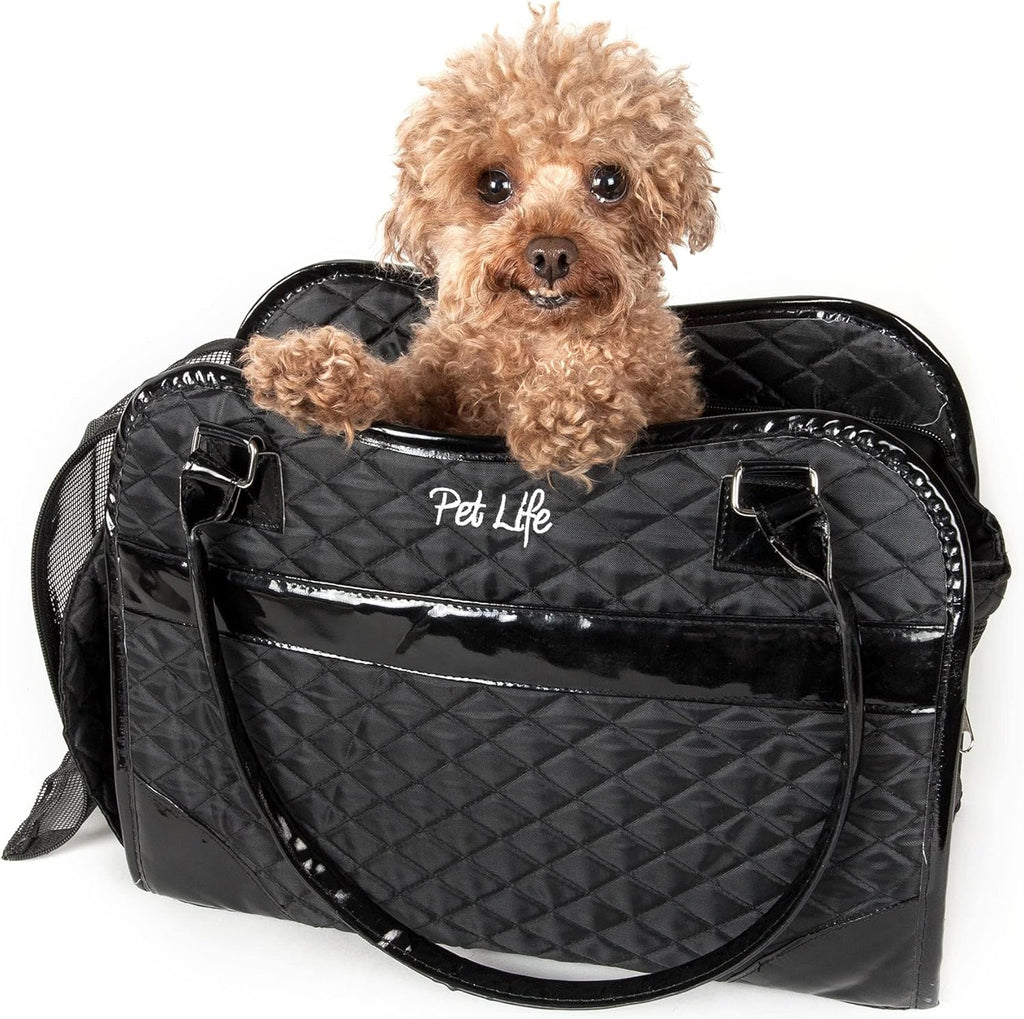 Pet Life Exquisite Handbag Cat and Dog Carrier - Fashion Pet Carrier and Dog Purse for Small and Medium Dogs and Cats - Image 9