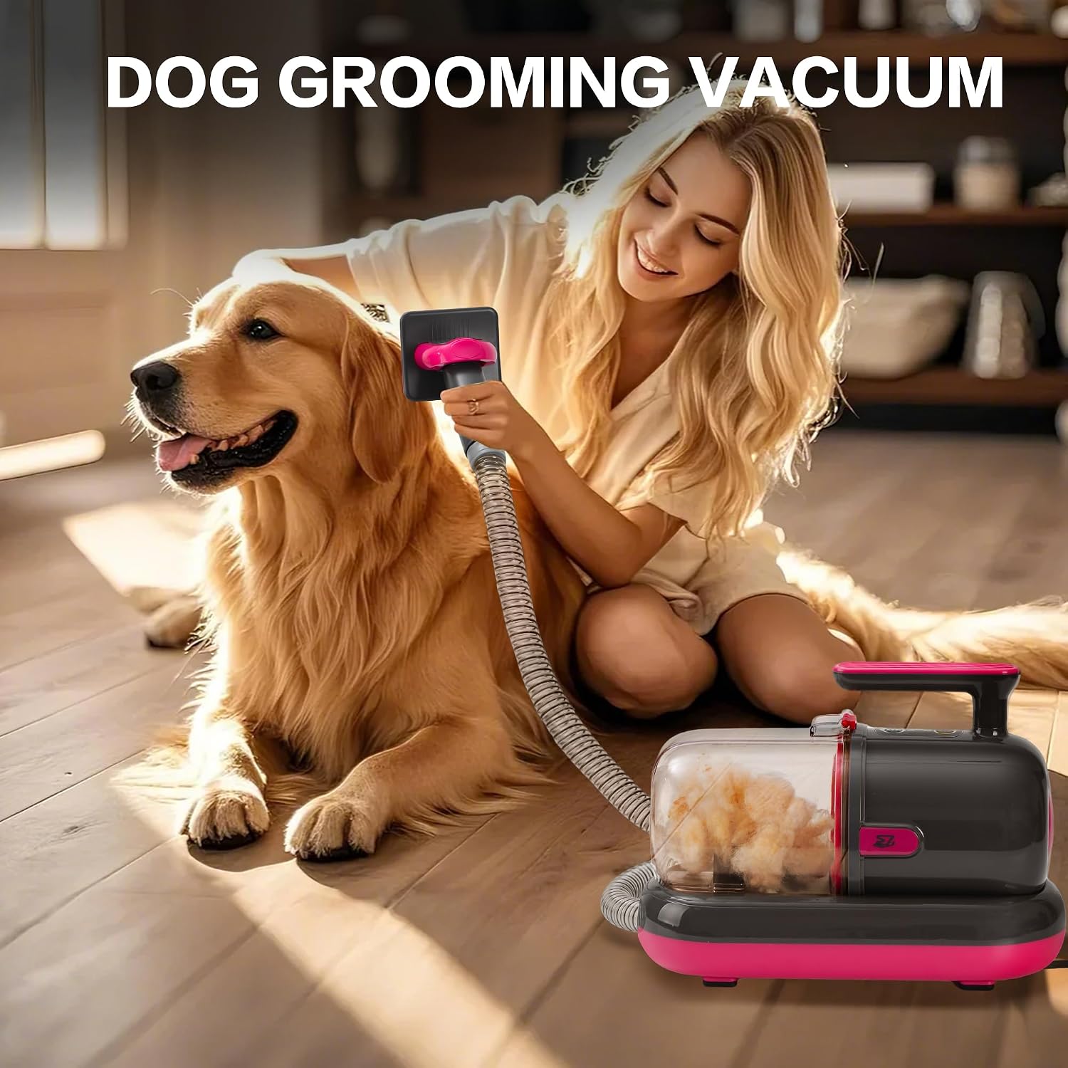 Safe diamond pet nail grinder attachment for dog paw maintenance