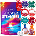 JoJowell aromatherapy shower steamers twenty one piece gift set packaging front view