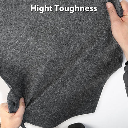 Side view showing thickness of Tababao felt cage liner