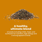 Kaytee bird food bag side profile and label information