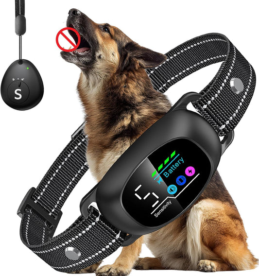 Reedog dog bark collar with remote front view