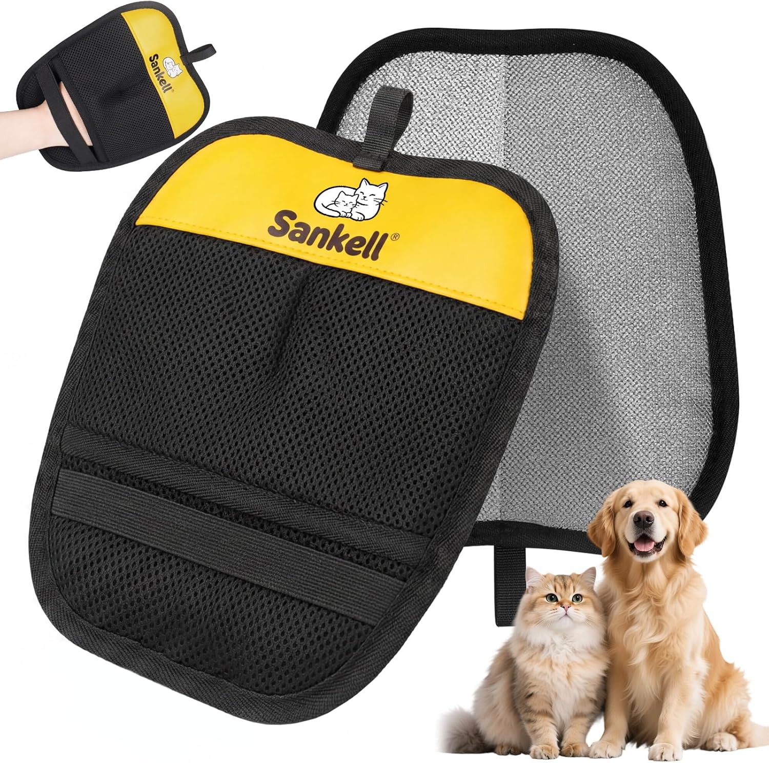 Sankell Pet Hair Removal Glove front view