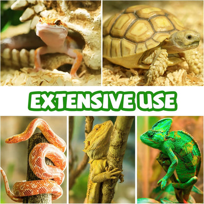 Quozuo reptile habitat enhancement kit components laid out