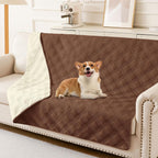 hyha Waterproof Dog Bed Blanket, Soft Pet Blankets, Waterproof Couch Cover for Dogs, Reversible Sofa Covers Washable for Furniture (30x70 Inch, Grey/Dark Grey) - Image 13