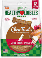 Nylabone Healthy Edibles Natural Chews, Long Lasting Dog Bones, Healthy Dog Treats, Bacon Flavor, X-Small (8 Count) - Image 15