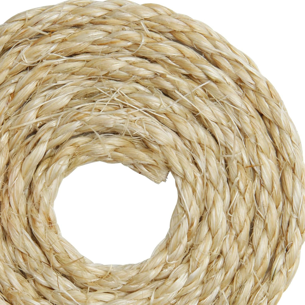 Natural sisal fiber rope for home garden and decor