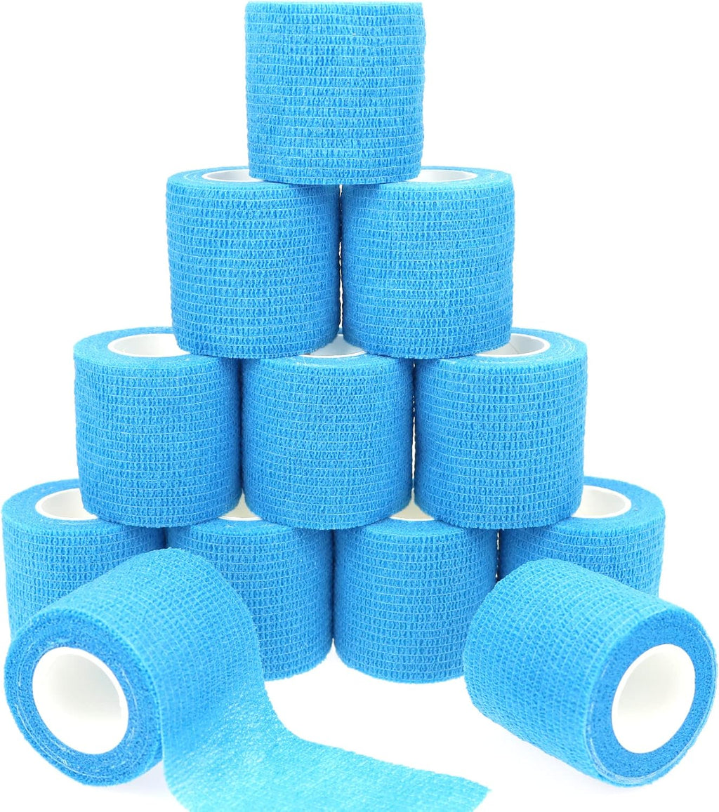 Self Adhesive Bandage Wrap Animal Cohesive Bandage Self Adherent Wrap First Aid Tape for Dogs Cats Horses Birds & Wrist Healing Ankle Sprain (2 Inch Heart 6 Rolls) - Image 13