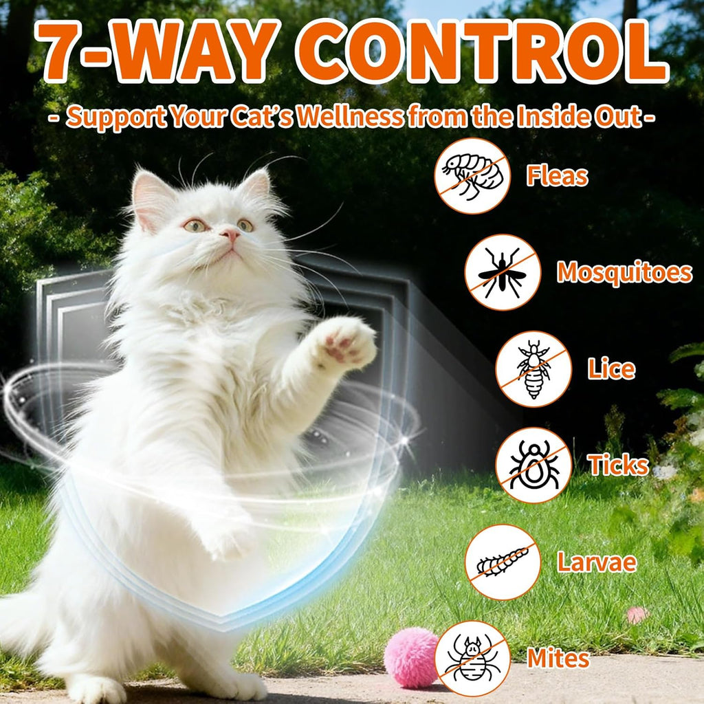 Premium imported pet supplement for cat skin and coat support