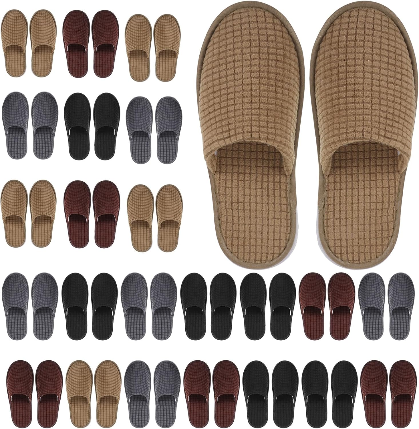 Cn Herb Geyoga soft non-slip house slippers front view