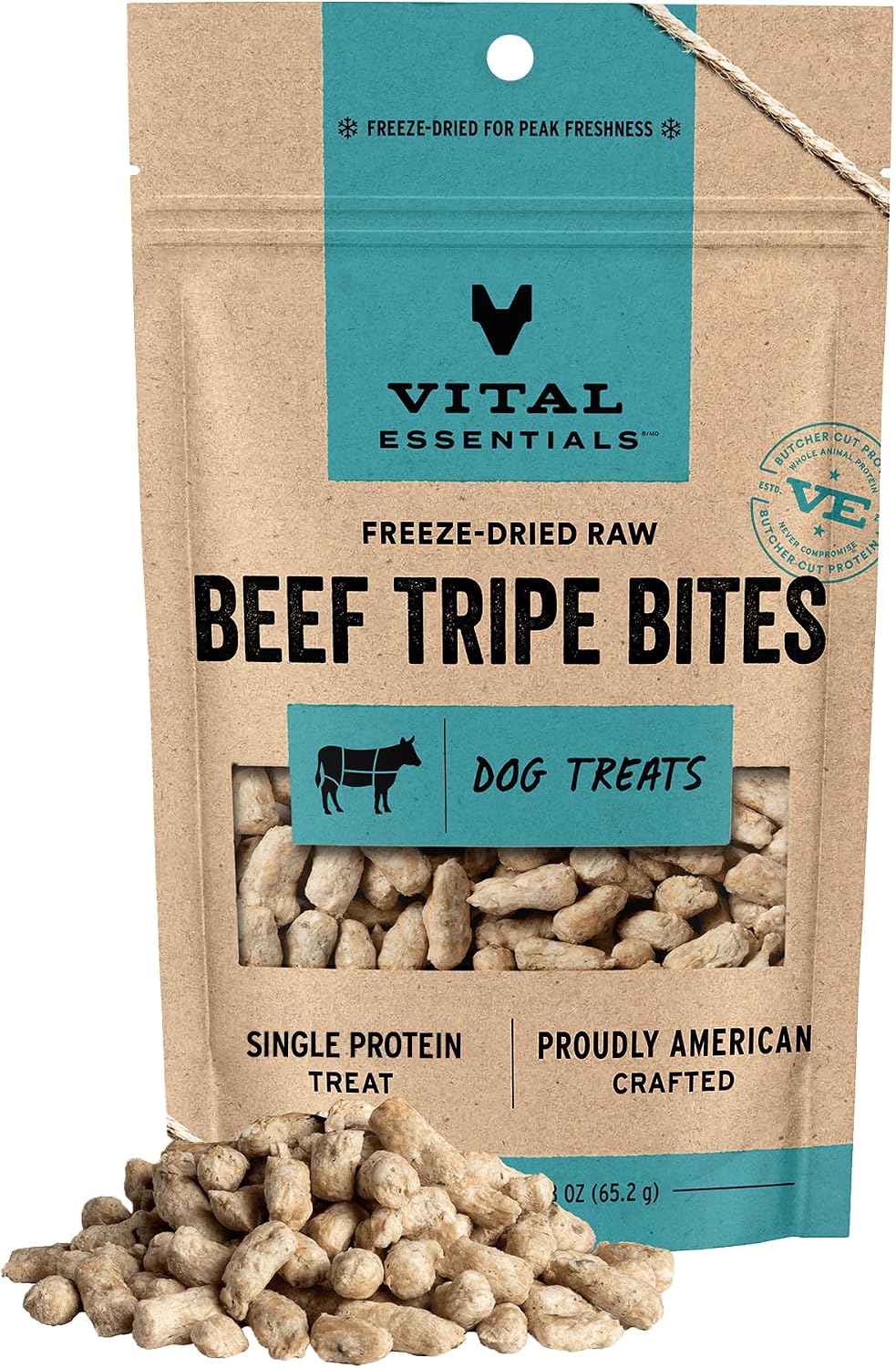 Vital Essentials Freeze Dried Dog Treats | Salmon Bites, Single Protein | Premium Quality | Grain Free Training Treats for Dogs, 2.5 oz Bag - Image 11