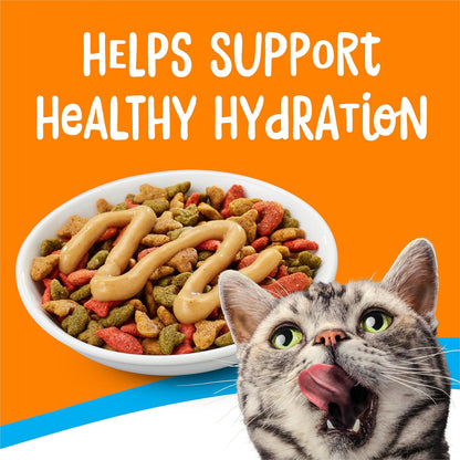 Friskies Purina Lil Lickables assorted flavor variety pack labels