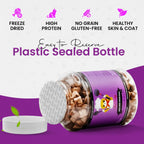 Chef Kitty freeze dried chicken hearts rehydrated in water