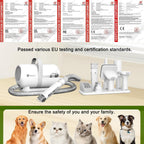 Complete packaging box contents of the imported SISIGAD dog grooming setup