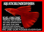 Aquaticblendedfoods sinking food for bottom dwellers in 4 ounce pack