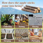Sukh organic apple sticks for rabbits and hamsters