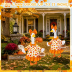 Soulchen harvest season yard decoration clothing for cement statues