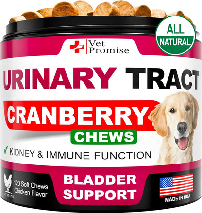 USA made seal on Vet Promise dog mushroom supplement packaging