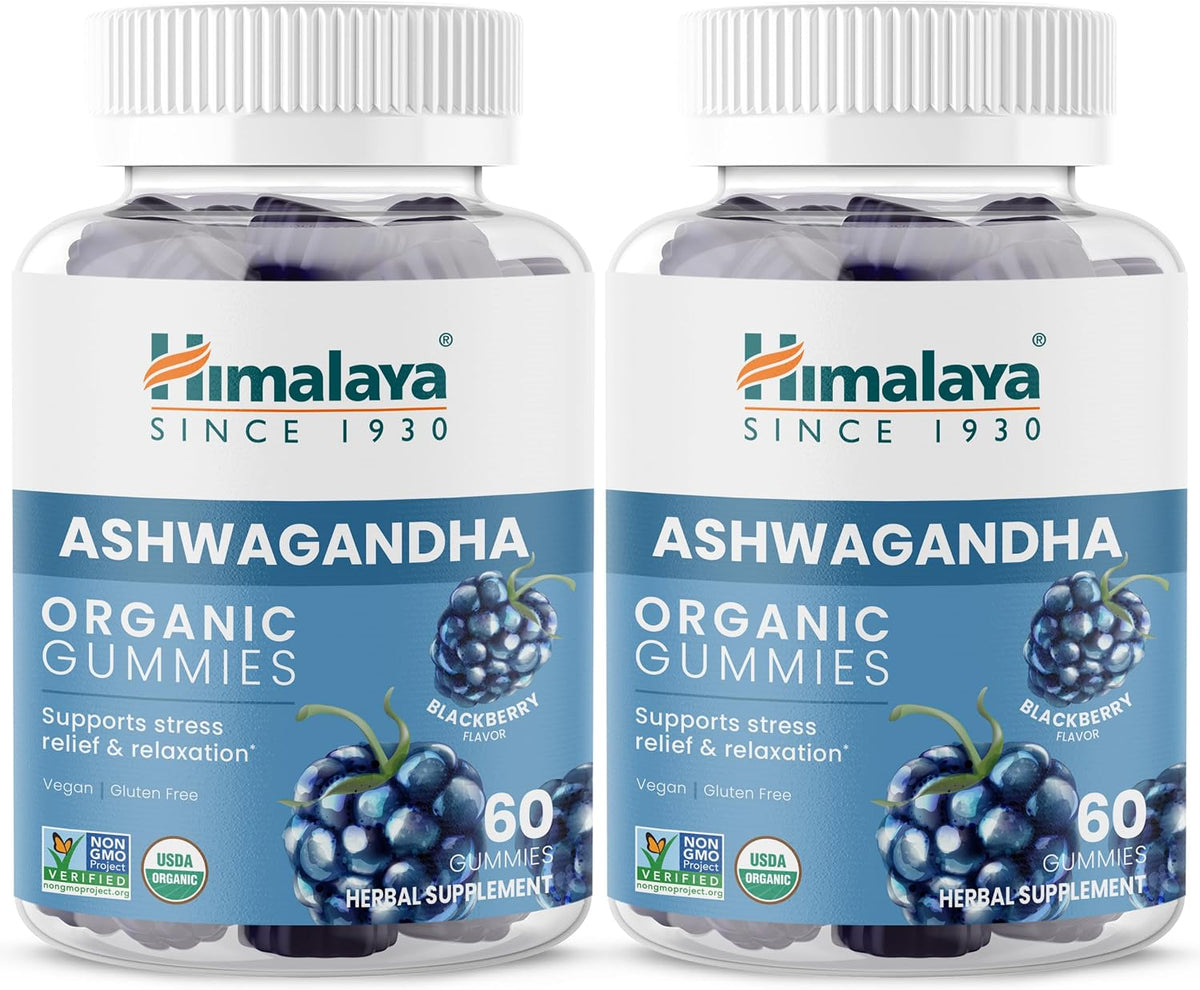 Himalaya USDA Organic Ashwagandha Root, 670 mg, 60 Day Supply, 60 Caplets - Image 9