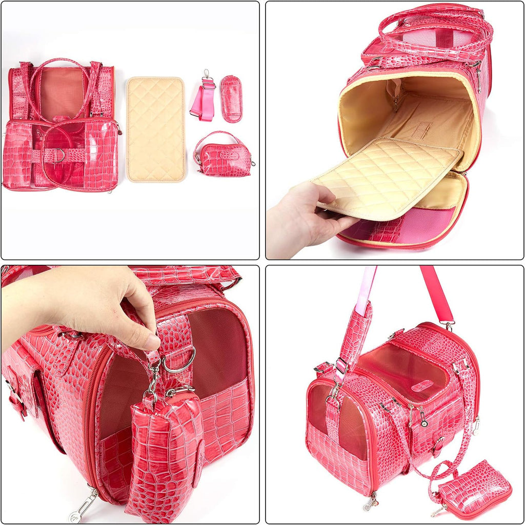 Dutis fashionable pet carrier for small dogs