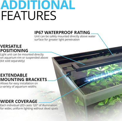 Side profile of Fluval Aquasky 2.0 waterproof casing