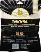 Fieldcrest Farms beef flavored collagen dog treats for small dogs