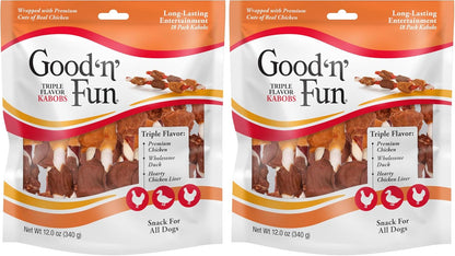 Good 'n' Fun Kabobs Long-Lasting Dog Treat, With Real Proteins, Beef Hide and Premium Chicken, Supports Dental Health, Mental Stimulation, 48 oz - Image 12