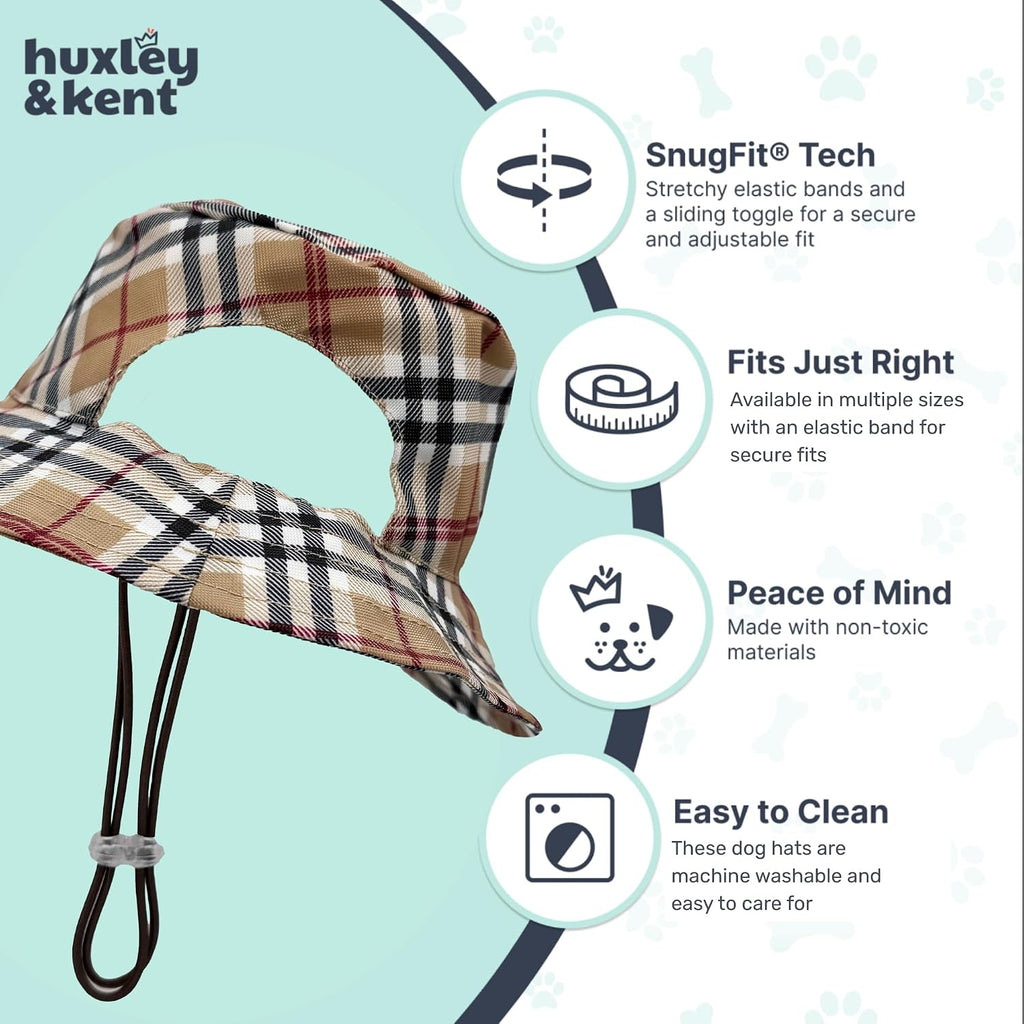 Close up of SnugFit toggle on Huxley and Kent pet hat