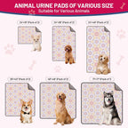 Bumubi large waterproof dog mats placed inside a pet crate