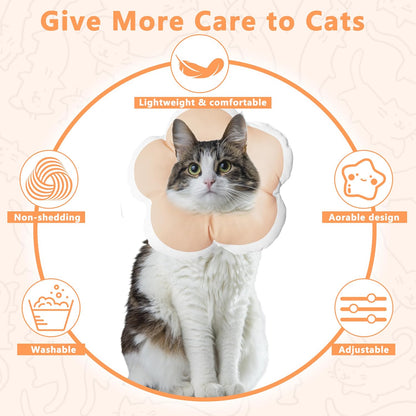 Maalgic anti-licking adjustable pet cone collar water resistant fabric close up.