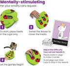 Detailed view of the central ladybug puzzle pieces