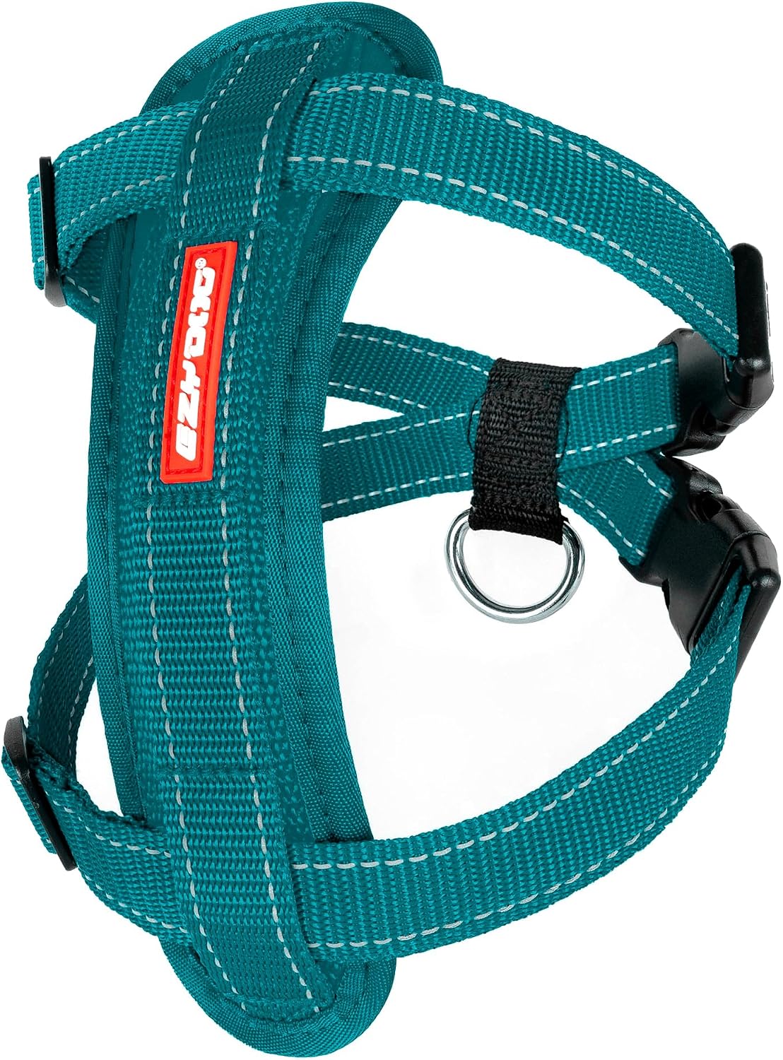 EzyDog Chest Plate No Pull Dog Harness - Escape Proof Harness with Reflective Stitching and Comfort Padding for Easy Walks, Training & Control - Car Restraint Included (Large, Black) - Image 15