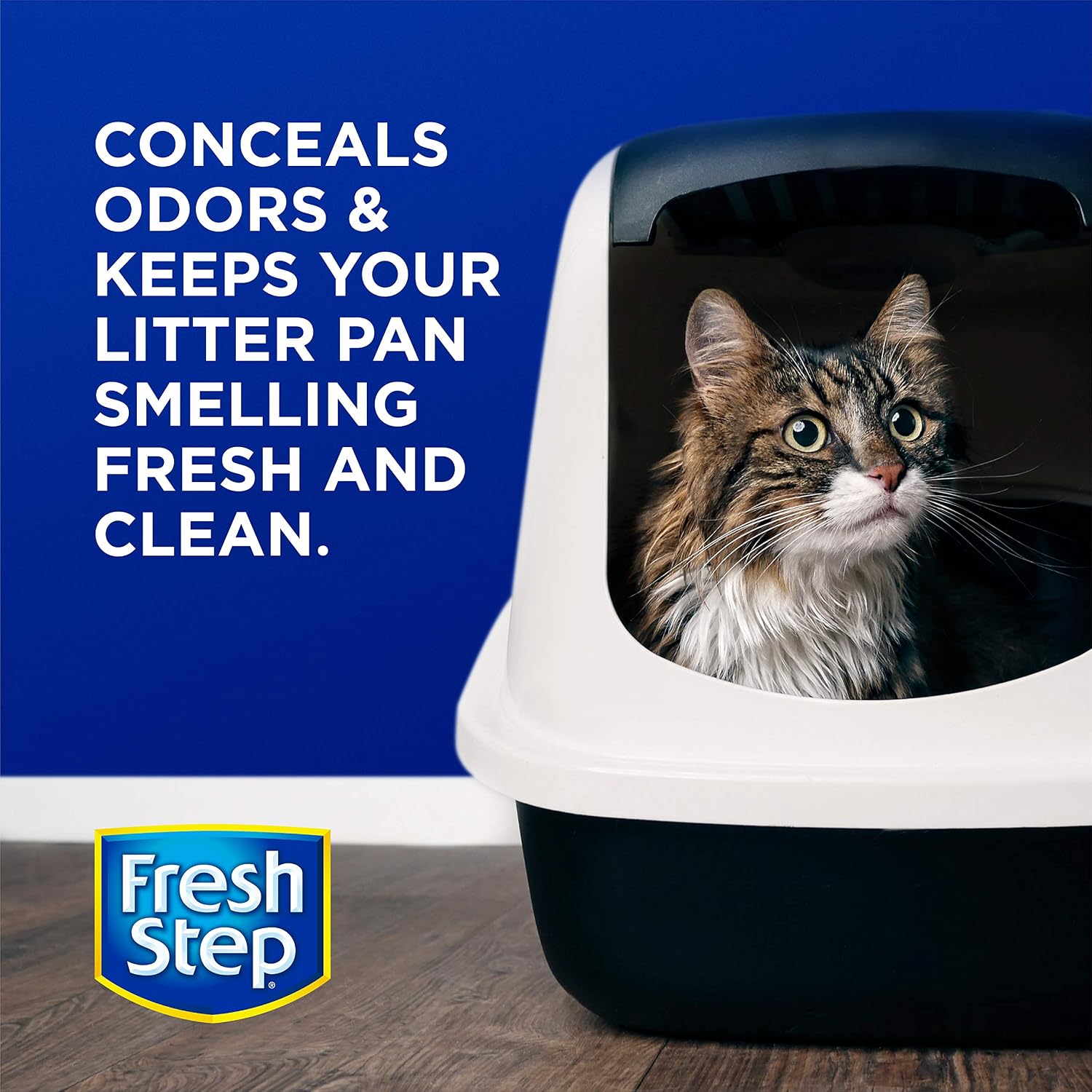 Fresh Step 15 Ounce imported cat litter box scent booster bottle
