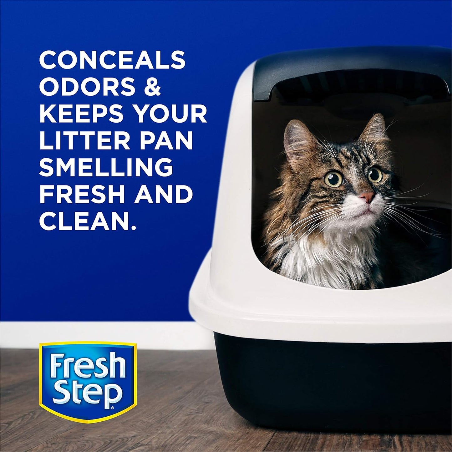 Fresh Step fresh scent touch activated kitty litter crystals
