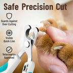 Mr. Pen pet claw trimmer ergonomic non slip handle close up