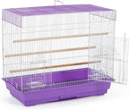 Prevue Pet Products SP1804-3 Flight Cage, Lilac/White,26" L x 14" W x 22 1/4" H - Image 3