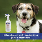 Farnam Flea and Tick Spray for Dogs 40 Fluid Ounces