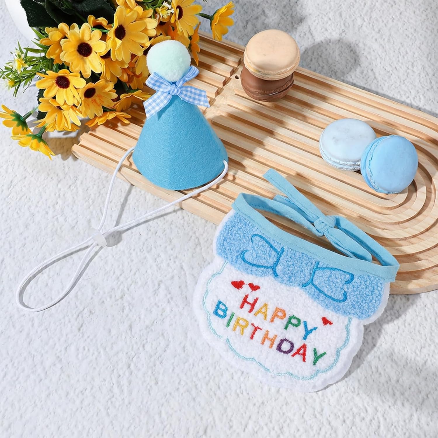 Tyqour party decoration set for small pet birthday