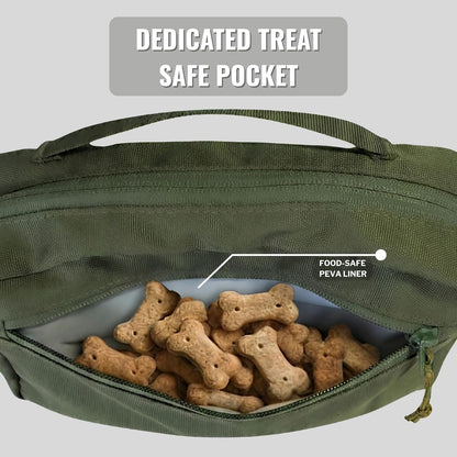 Close up of water resistant material and YKK zipper detail