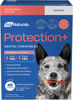 Ark Naturals Protection Plus Brushless Toothpaste for Mini Breeds, 4 oz Bag, Dog Dental Chew with Toothpaste Center, Prevents Plaque & Tartar, Freshens Breath - Image 9