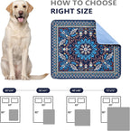 Two pack set of Qeils absorbent dog training pads
