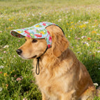 JpGdn pet beach hat styled for outdoor summer activities