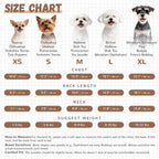 ABRRLO authentic imported warm winter apparel for small boy girl puppies
